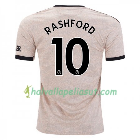 Jalkapallo Pelipaidat Manchester United Marcus Rashford 10 Vieraspaita 2019-2020 Lyhythihainen